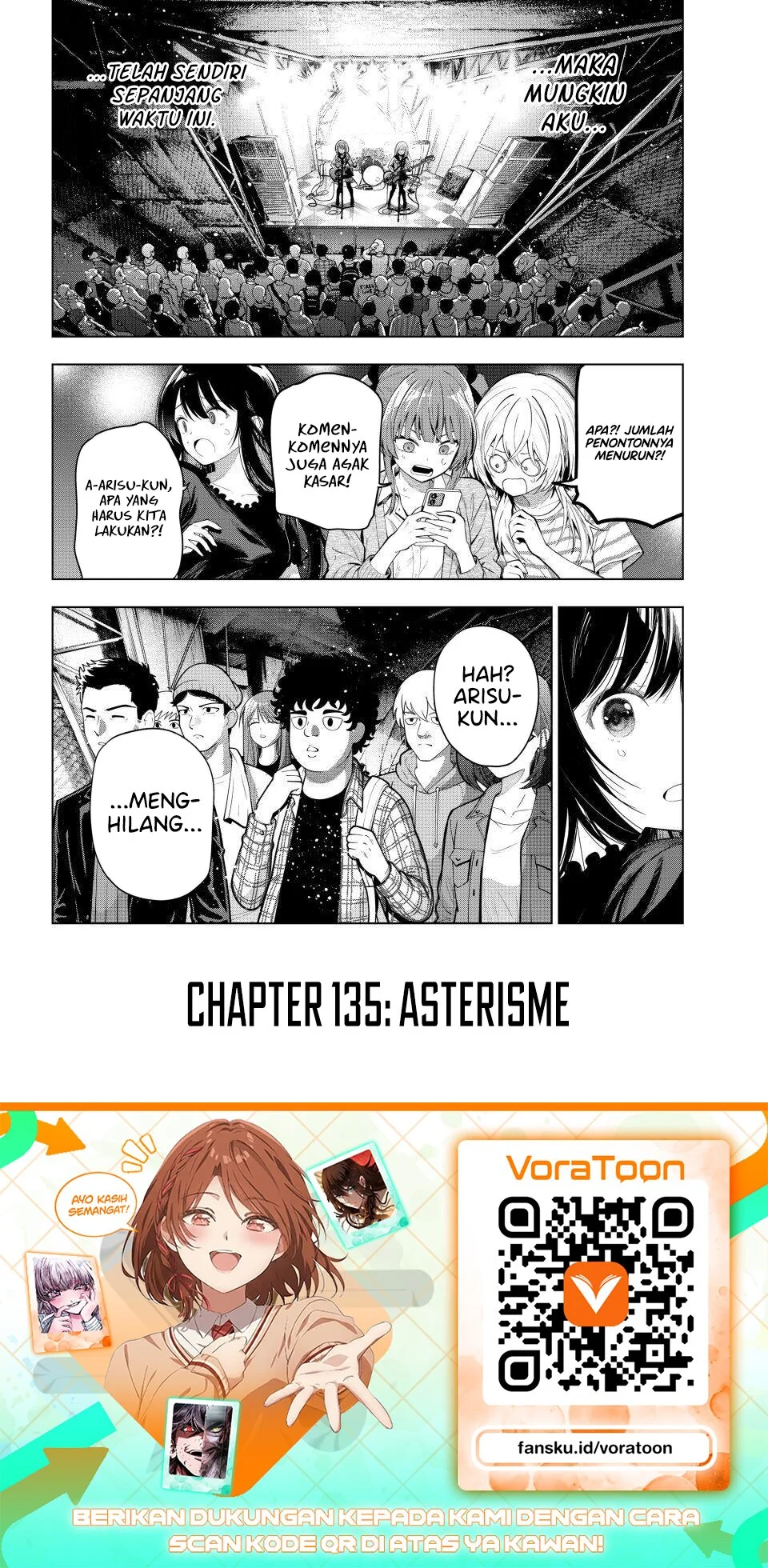 Mayonaka Heart Tune Chapter 135 Gambar 21