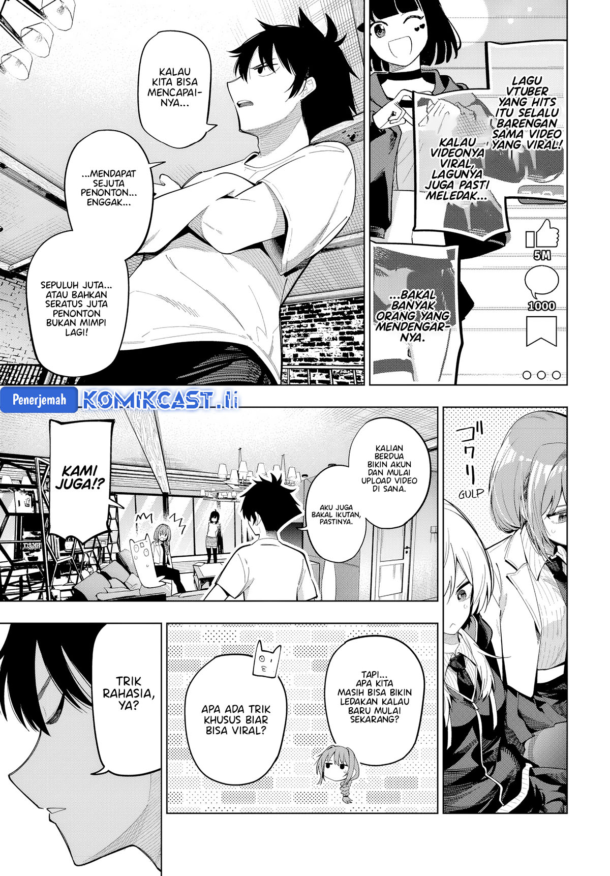 Mayonaka Heart Tune Chapter 82 Gambar 11