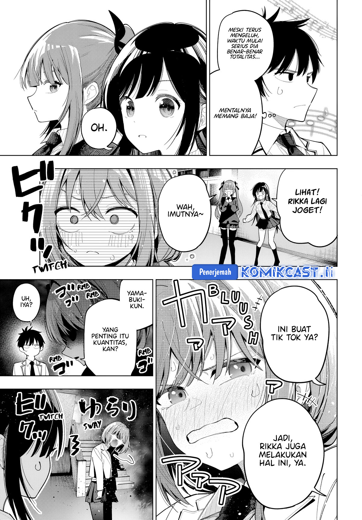 Mayonaka Heart Tune Chapter 82 Gambar 17