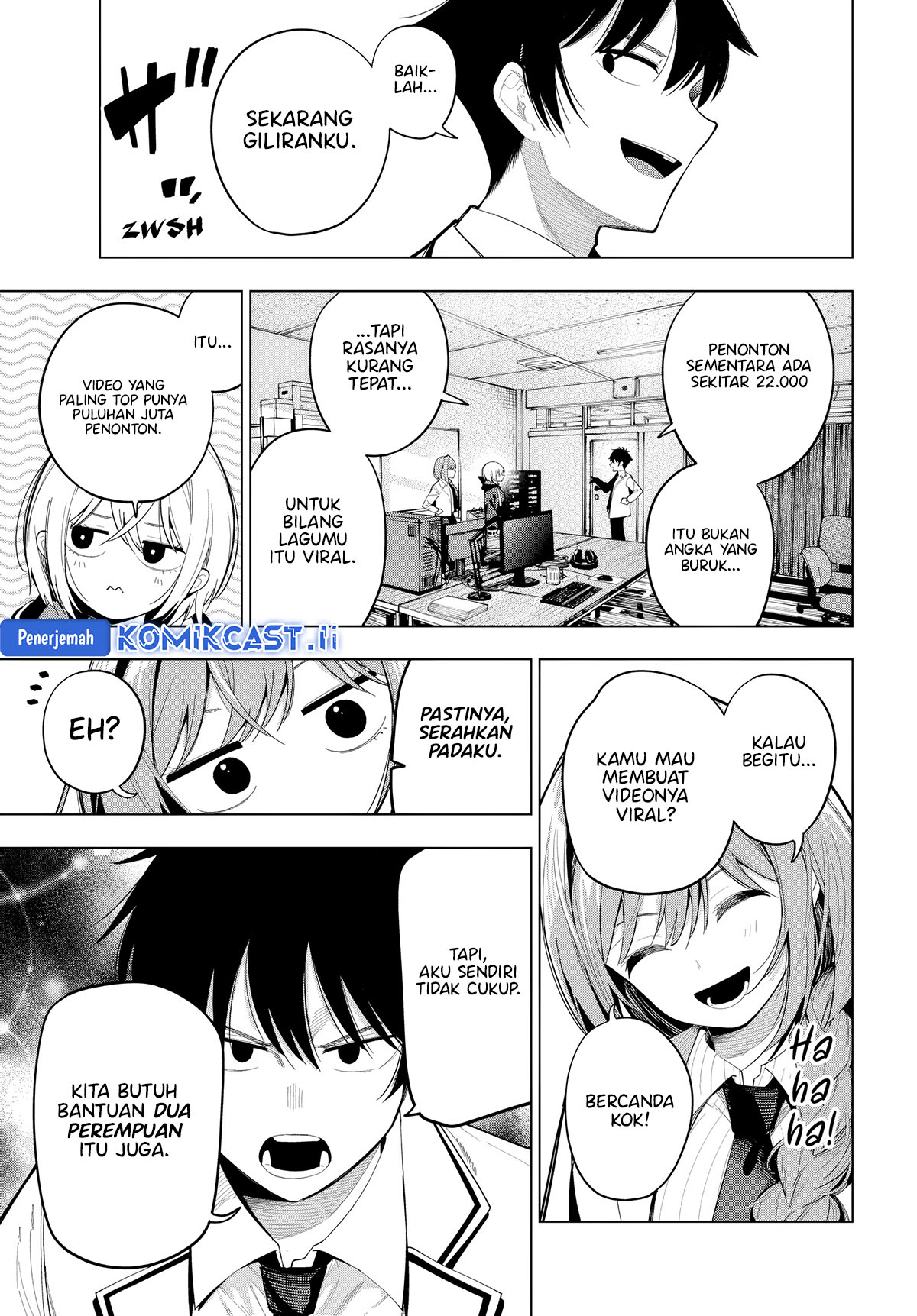 Mayonaka Heart Tune Chapter 82 Gambar 7