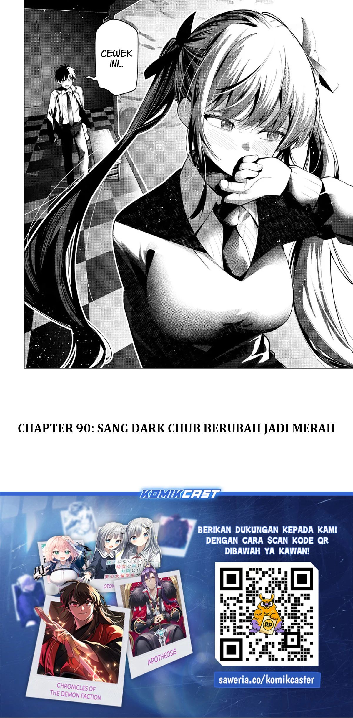 Mayonaka Heart Tune Chapter 90 Gambar 19