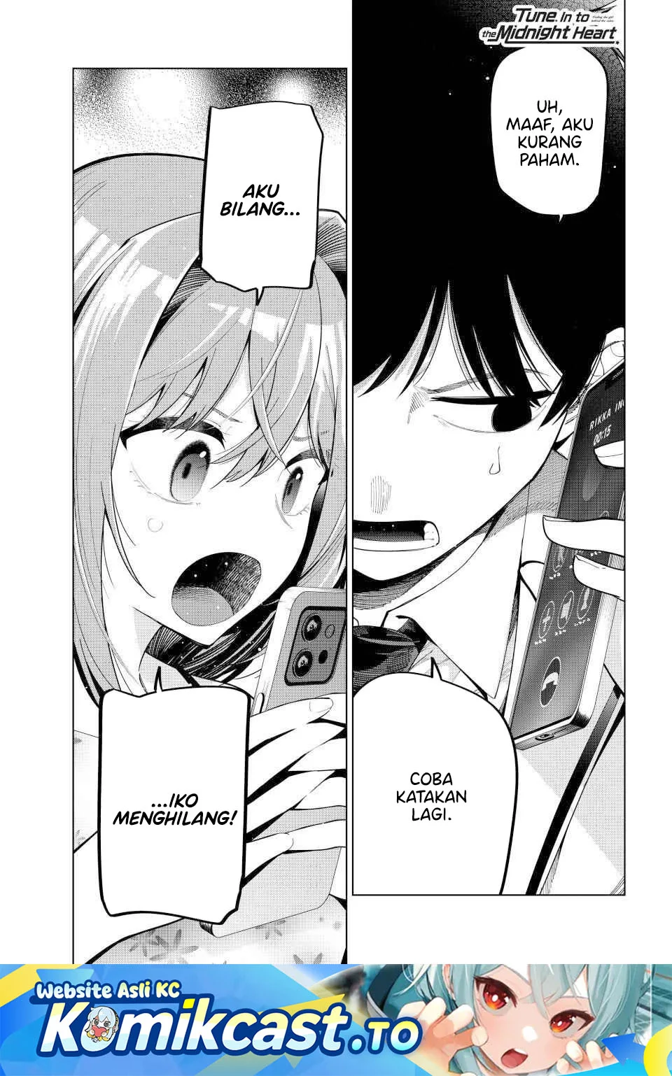 Komik Mayonaka Heart Tune Chapter 94 gambar nomor 1