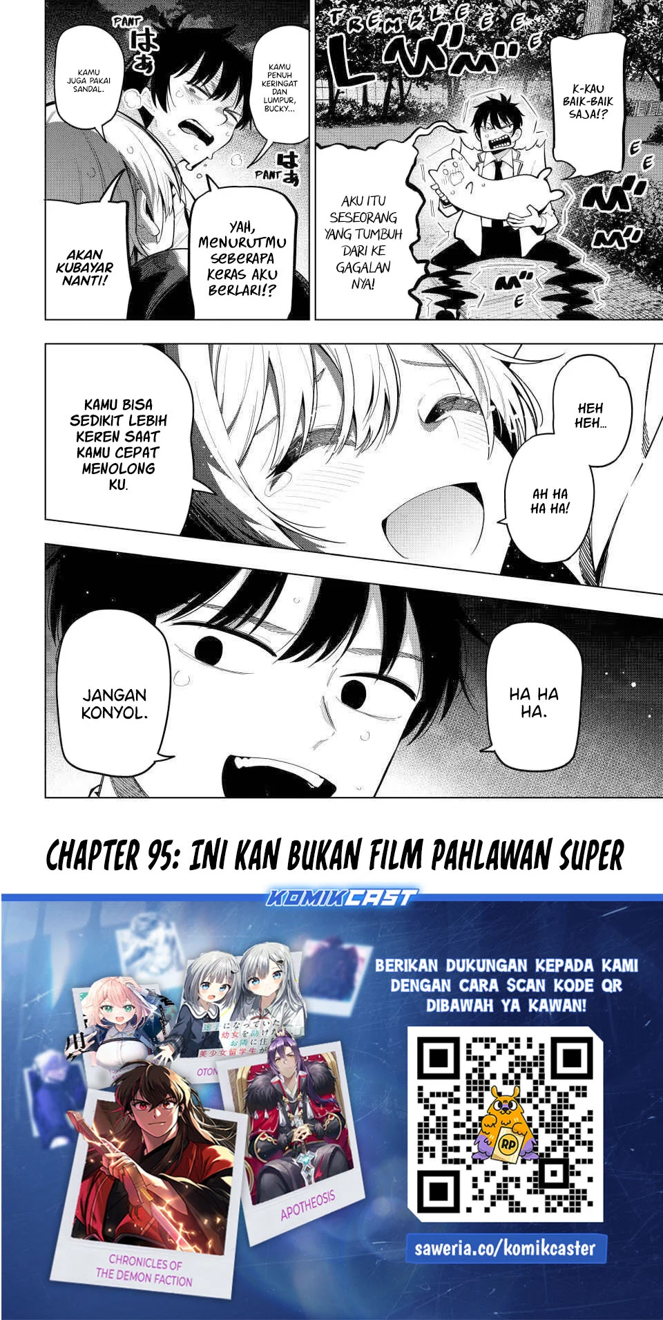 Mayonaka Heart Tune Chapter 95 Gambar 20
