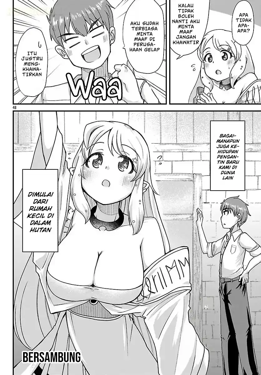 Megami to Kekkon Shite Isekai de Shinkon Seikatsu Chapter 1 Gambar 48