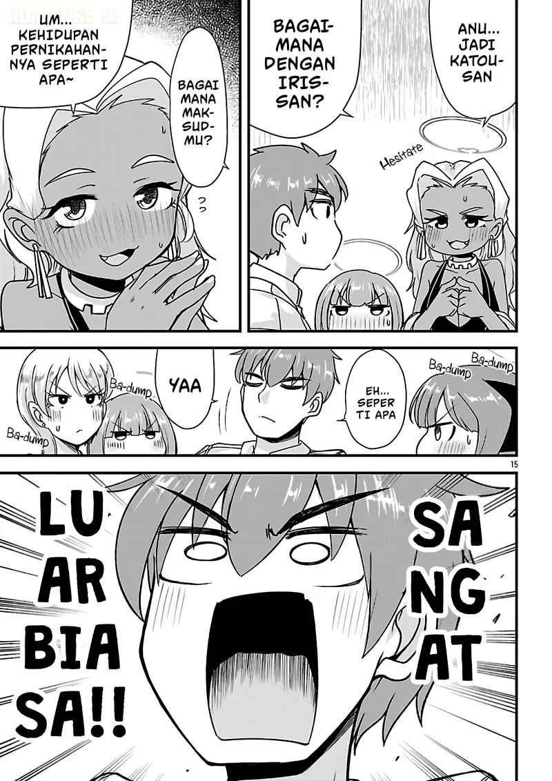 Megami to Kekkon Shite Isekai de Shinkon Seikatsu Chapter 15 Gambar 16