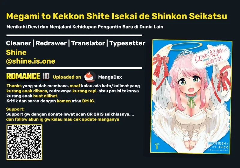 Megami to Kekkon Shite Isekai de Shinkon Seikatsu Chapter 15 Gambar 22