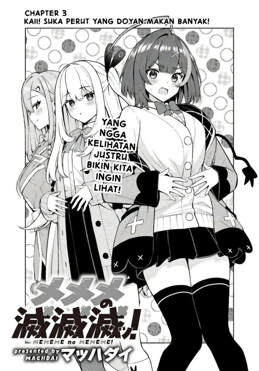 Manga Mememe no Mememe Chapter 3.1 gambar 2