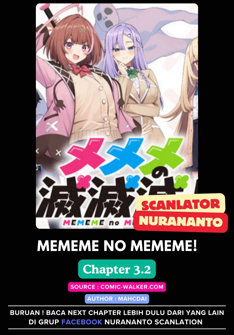 Komik Mememe no Mememe Chapter 3.2 gambar 1