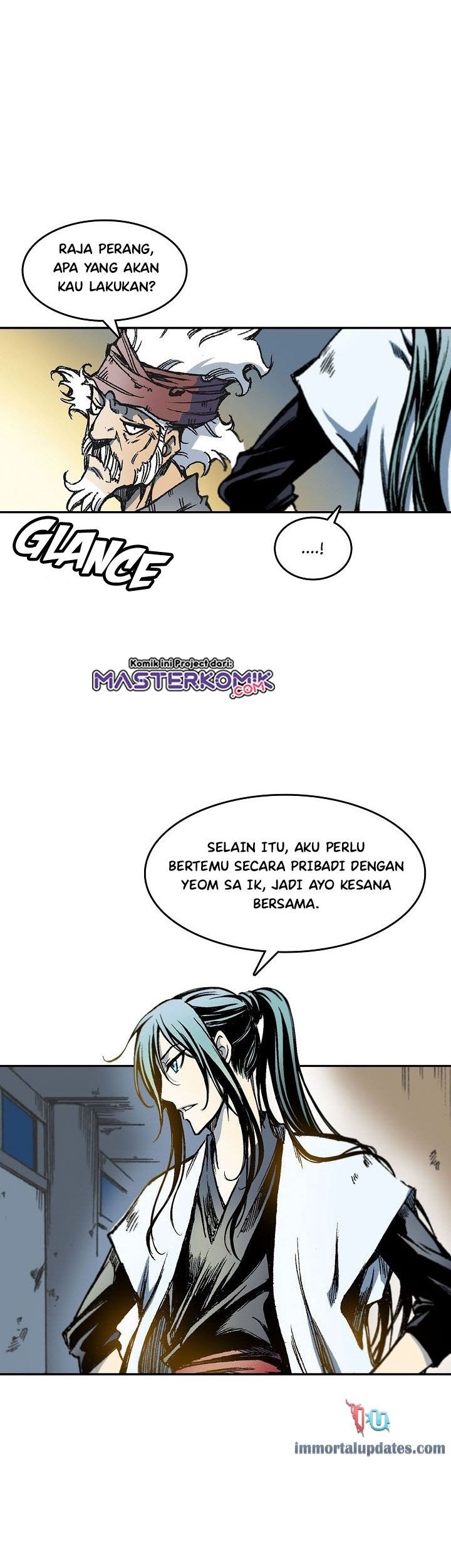 Baca Manhwa Memoir Of The King Of War Chapter 57 Gambar 2