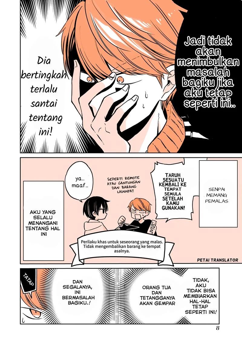 Mendoku Sagari Danshi Koukousei ga Asa Okitara Onnanoko ni Natteita Hanashi Chapter 1 Gambar 8
