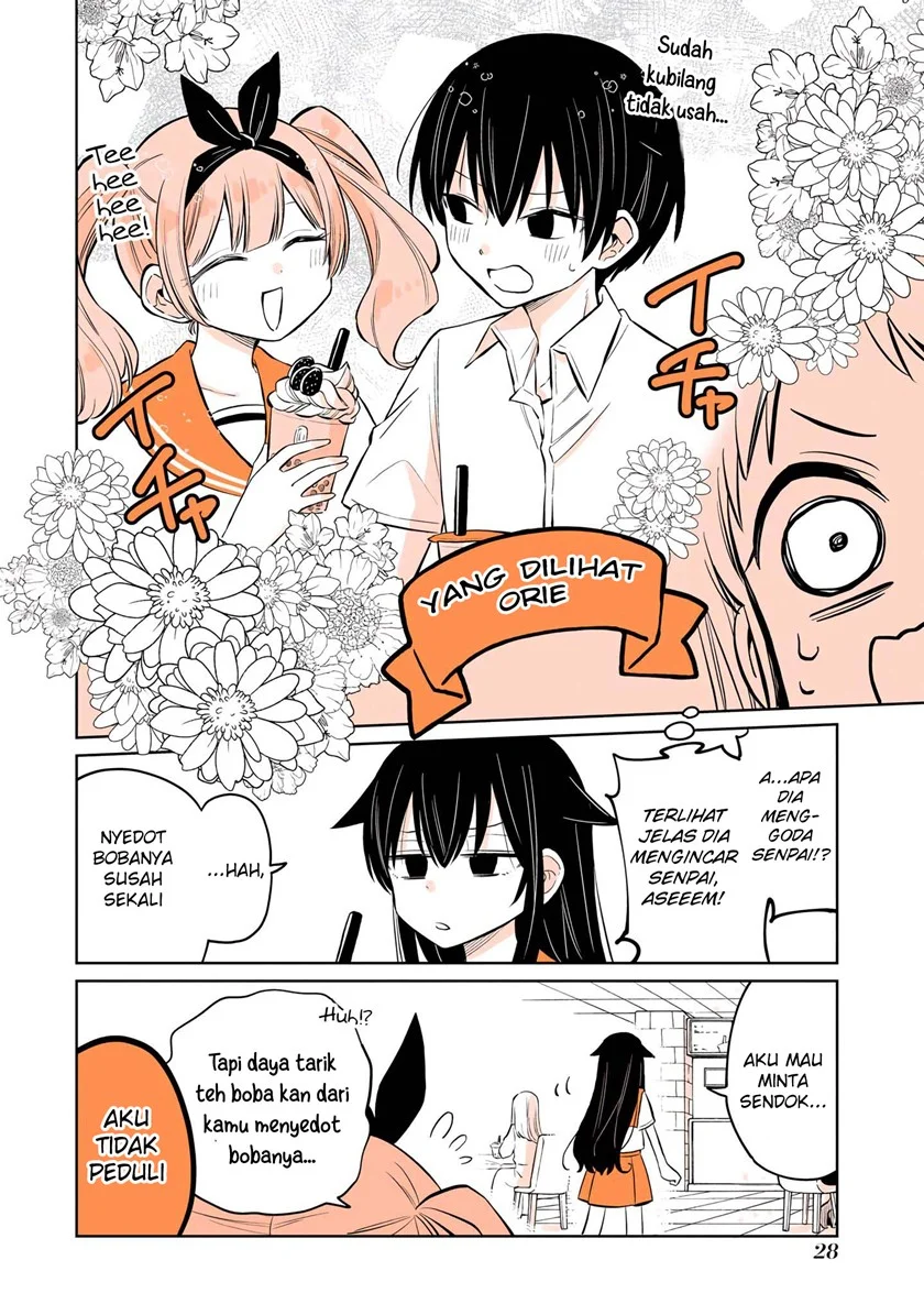 Mendoku Sagari Danshi Koukousei ga Asa Okitara Onnanoko ni Natteita Hanashi Chapter 10 Gambar 13