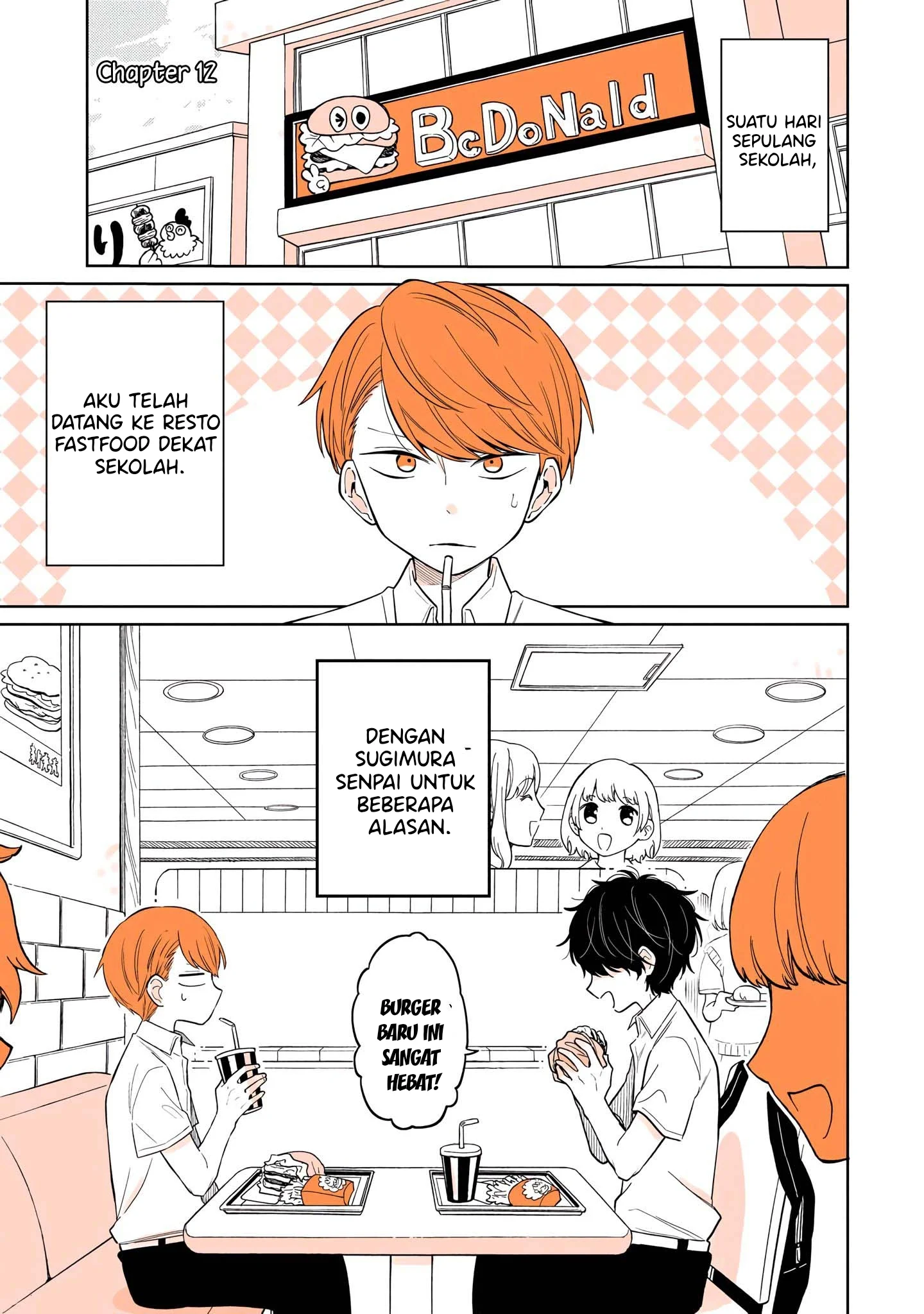 Mendoku Sagari Danshi Koukousei ga Asa Okitara Onnanoko ni Natteita Hanashi Chapter 12 Gambar 3