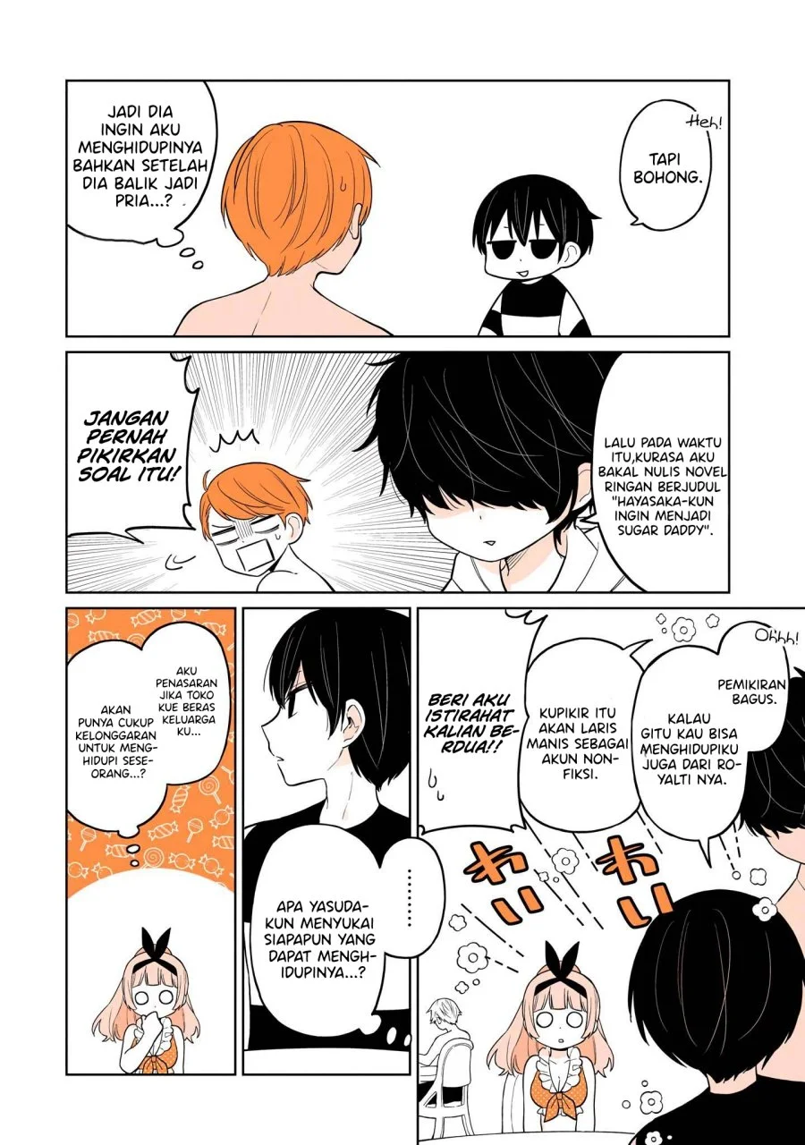 Mendoku Sagari Danshi Koukousei ga Asa Okitara Onnanoko ni Natteita Hanashi Chapter 16 Gambar 22