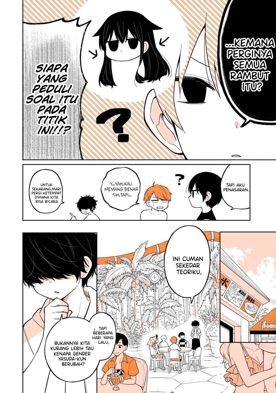 Mendoku Sagari Danshi Koukousei ga Asa Okitara Onnanoko ni Natteita Hanashi Chapter 16 Gambar 8