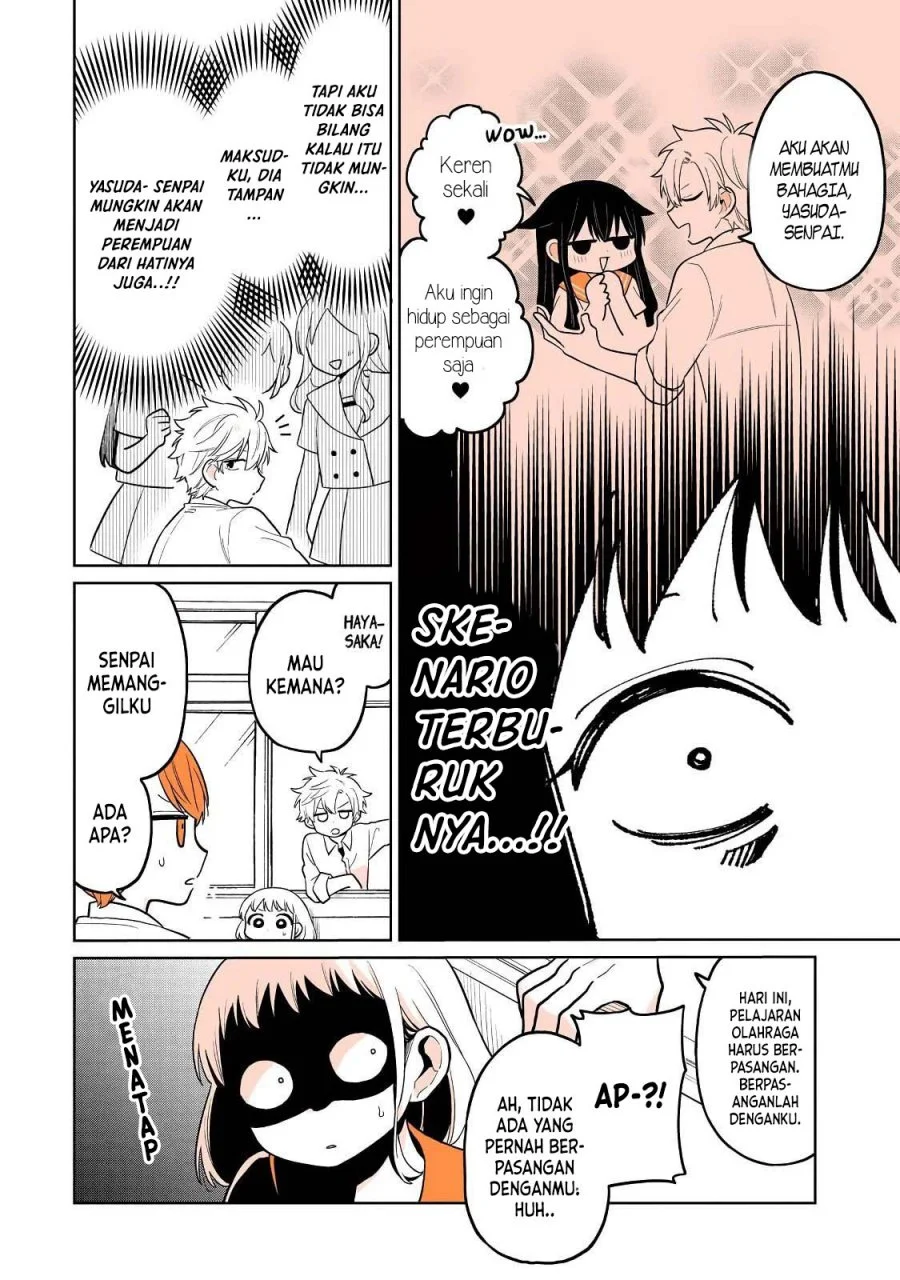 Mendoku Sagari Danshi Koukousei ga Asa Okitara Onnanoko ni Natteita Hanashi Chapter 17 Gambar 7