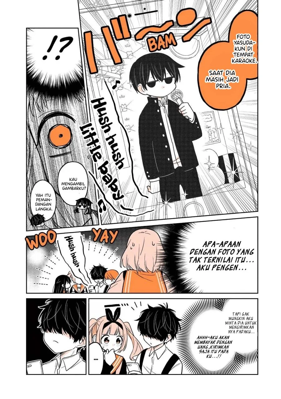 Mendoku Sagari Danshi Koukousei ga Asa Okitara Onnanoko ni Natteita Hanashi Chapter 19 Gambar 16