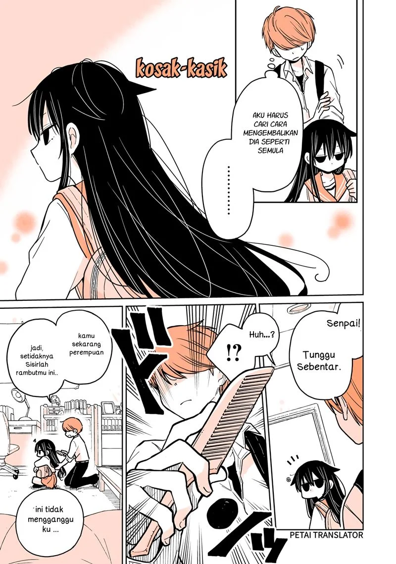 Mendoku Sagari Danshi Koukousei ga Asa Okitara Onnanoko ni Natteita Hanashi Chapter 2 Gambar 11