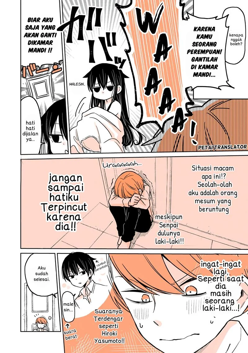 Mendoku Sagari Danshi Koukousei ga Asa Okitara Onnanoko ni Natteita Hanashi Chapter 2 Gambar 6