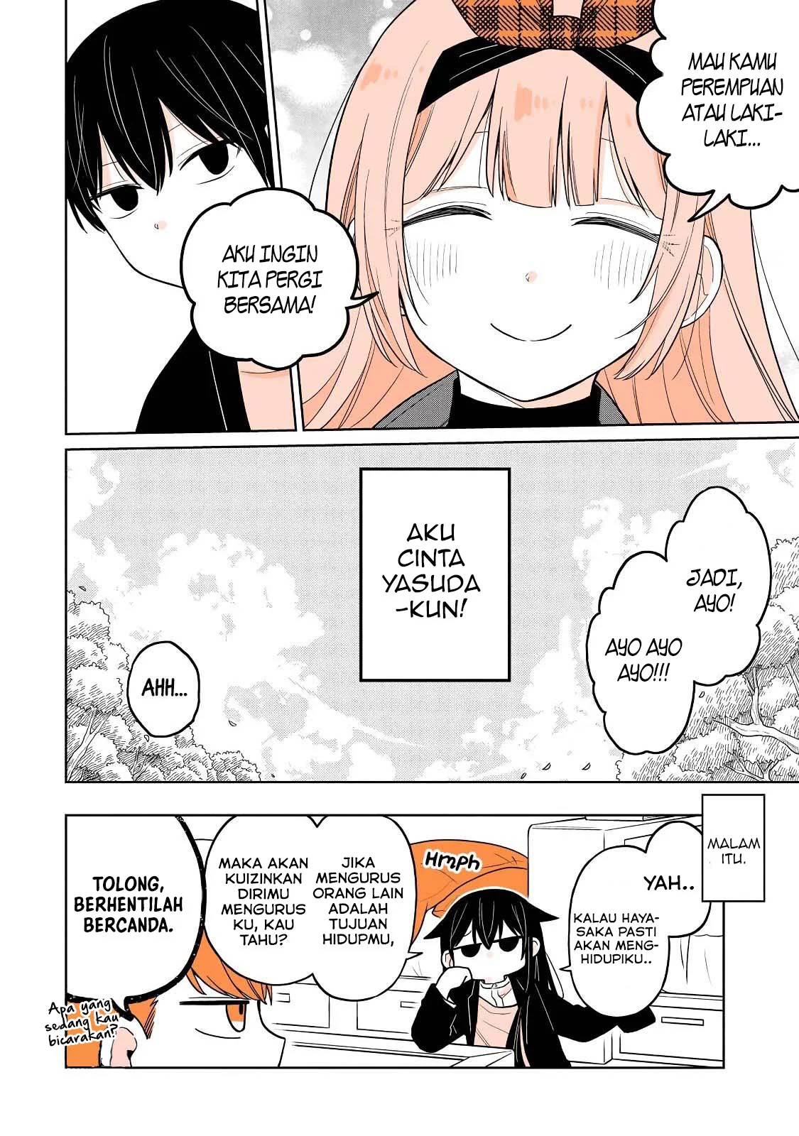 Mendoku Sagari Danshi Koukousei ga Asa Okitara Onnanoko ni Natteita Hanashi Chapter 20 Gambar 21