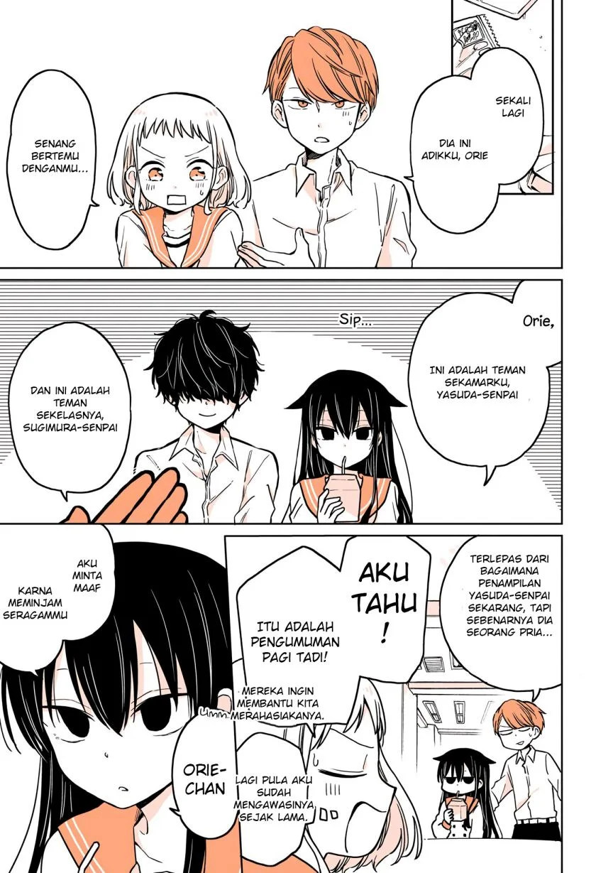 Mendoku Sagari Danshi Koukousei ga Asa Okitara Onnanoko ni Natteita Hanashi Chapter 5 Gambar 7