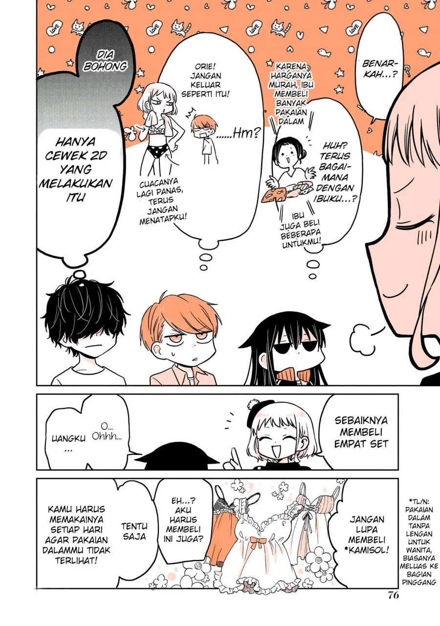 Mendoku Sagari Danshi Koukousei ga Asa Okitara Onnanoko ni Natteita Hanashi Chapter 6 Gambar 14