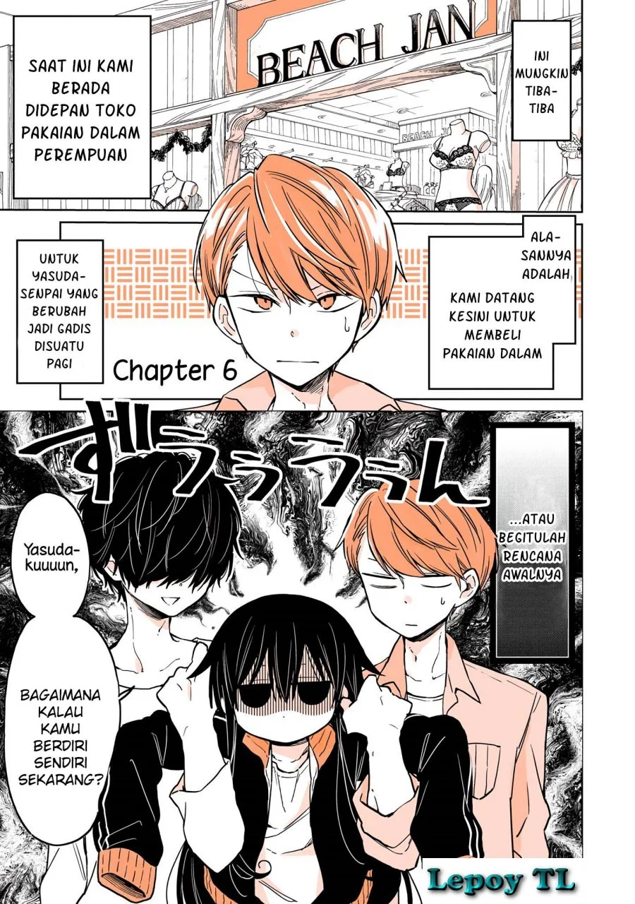 Manga Mendoku Sagari Danshi Koukousei ga Asa Okitara Onnanoko ni Natteita Hanashi Chapter 6 gambar nomor 2