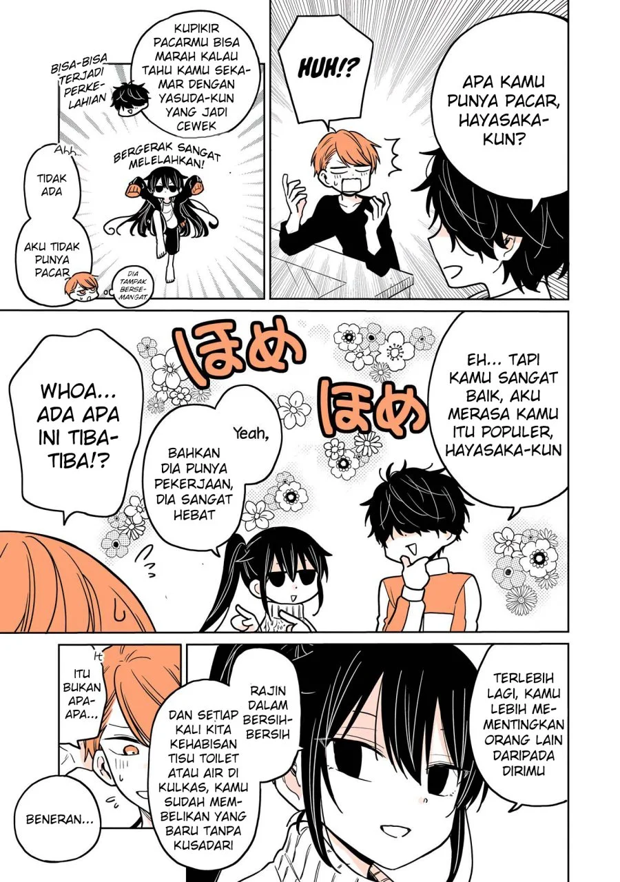 Mendoku Sagari Danshi Koukousei ga Asa Okitara Onnanoko ni Natteita Hanashi Chapter 7 Gambar 12