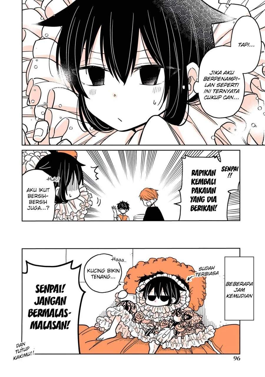 Mendoku Sagari Danshi Koukousei ga Asa Okitara Onnanoko ni Natteita Hanashi Chapter 7 Gambar 19