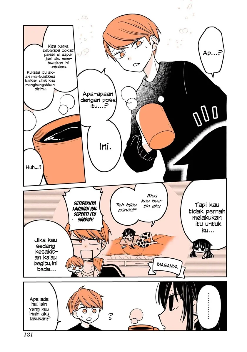 Mendoku Sagari Danshi Koukousei ga Asa Okitara Onnanoko ni Natteita Hanashi Chapter 8.1 Gambar 14