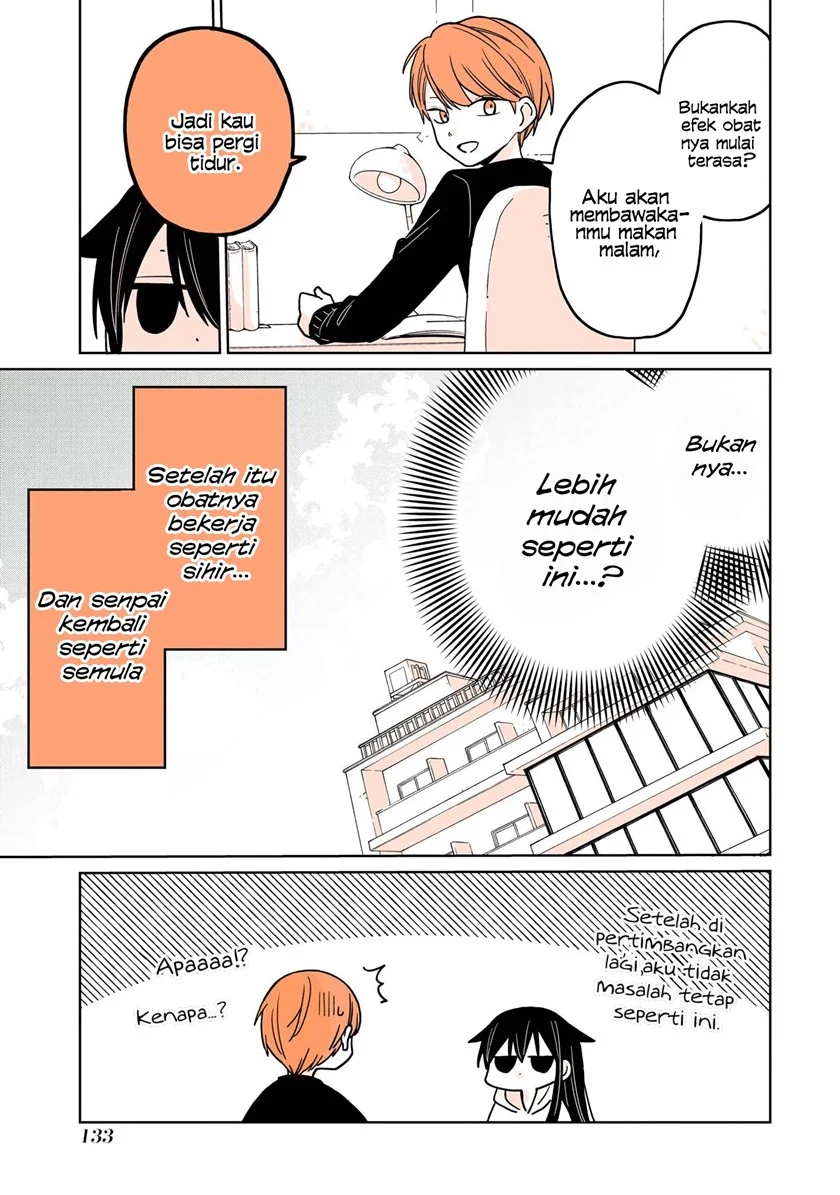 Mendoku Sagari Danshi Koukousei ga Asa Okitara Onnanoko ni Natteita Hanashi Chapter 8.1 Gambar 16