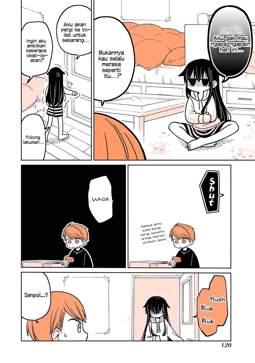 Mendoku Sagari Danshi Koukousei ga Asa Okitara Onnanoko ni Natteita Hanashi Chapter 8.1 Gambar 3