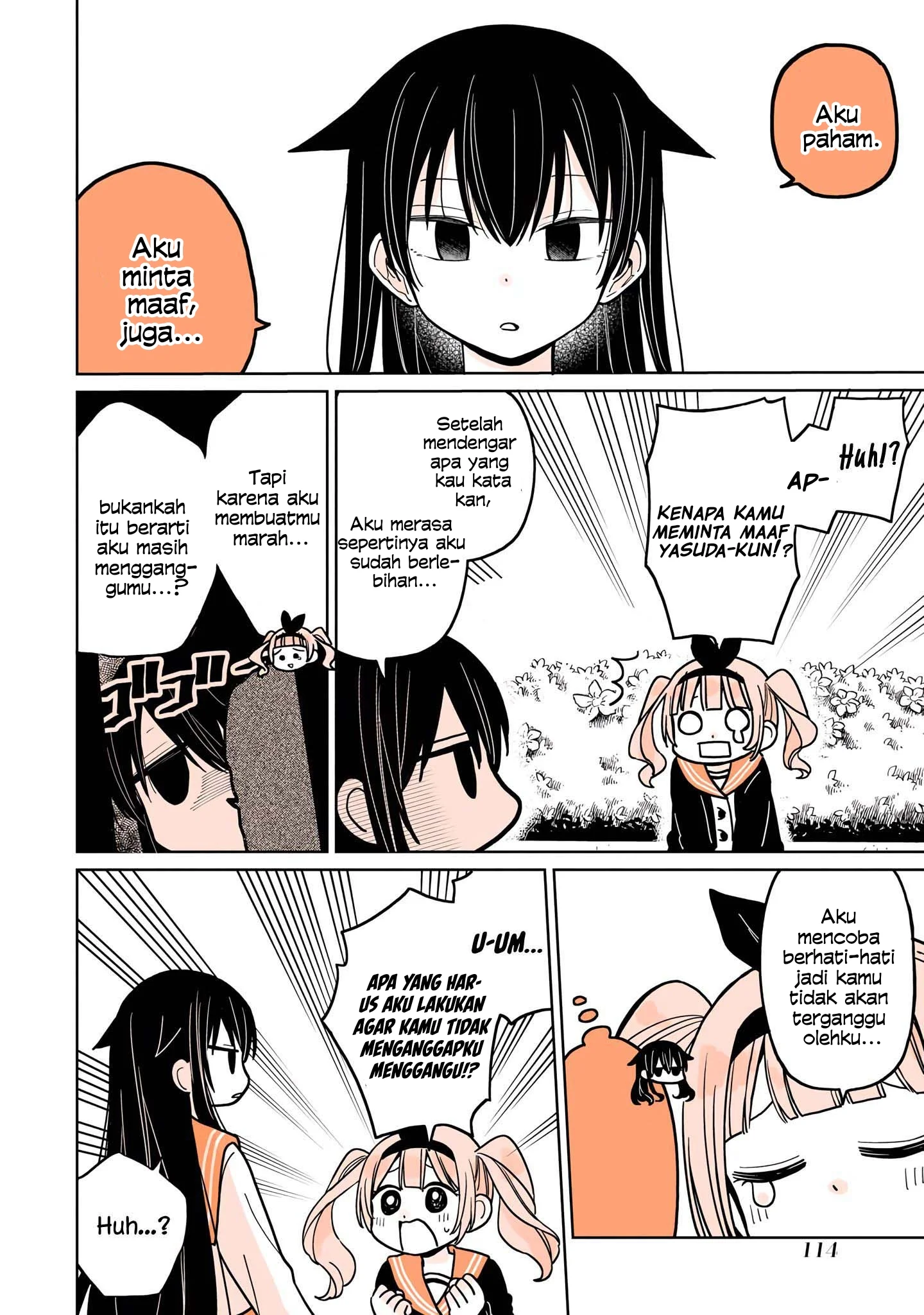 Mendoku Sagari Danshi Koukousei ga Asa Okitara Onnanoko ni Natteita Hanashi Chapter 8 Gambar 20