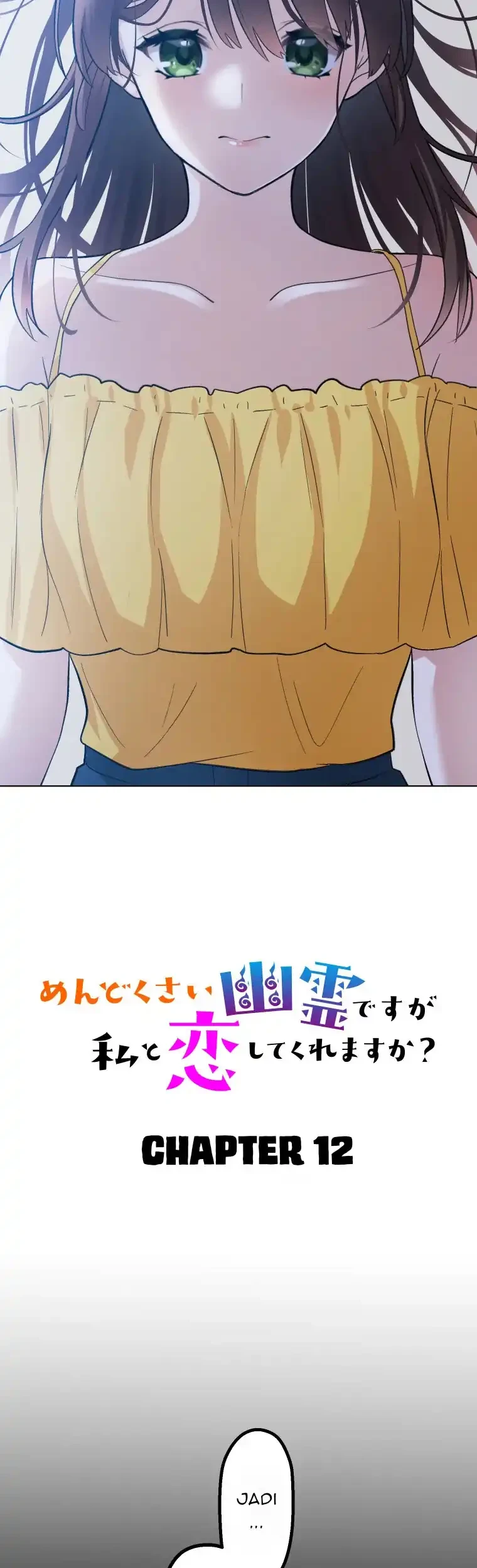 Mendokusai yūrei desu ga, watashi to koi shite kuremasu ka? Chapter 12 Gambar 8