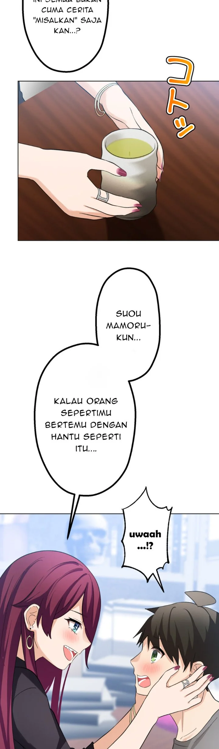 Mendokusai yūrei desu ga, watashi to koi shite kuremasu ka? Chapter 15 Gambar 14