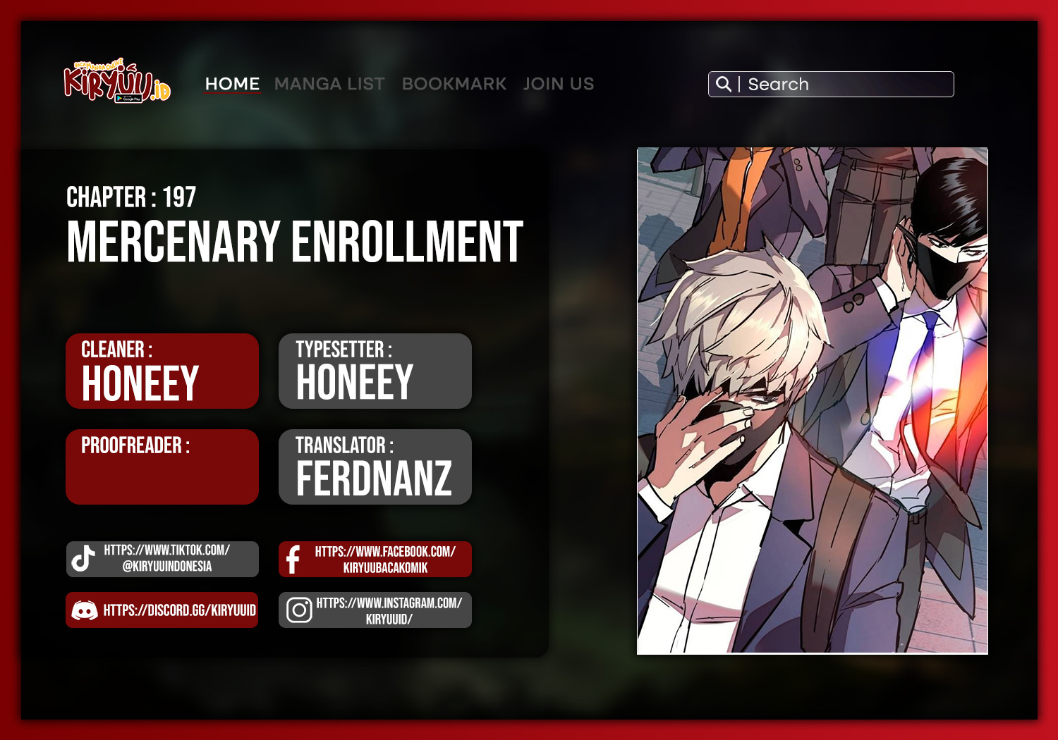 Baca Komik Mercenary Enrollment Chapter 197 Gambar 1