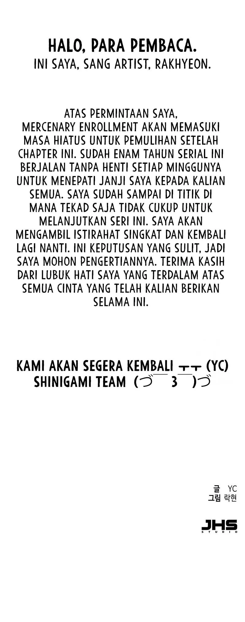 Mercenary Enrollment Chapter 280 Gambar 69