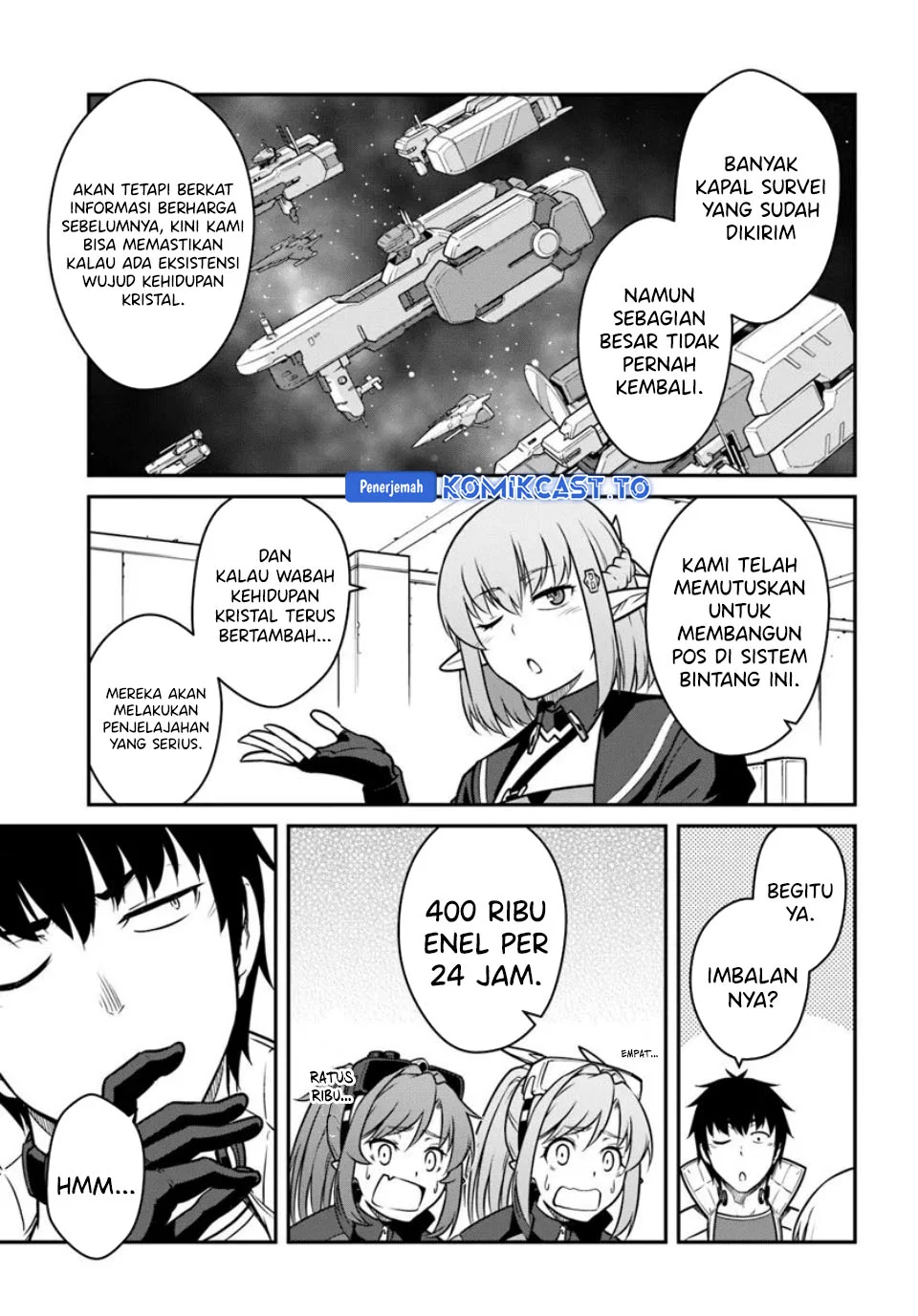 Mezametara Saikyou Soubi to Uchuusen-mochi datta no de Chapter 53.2 Gambar 12