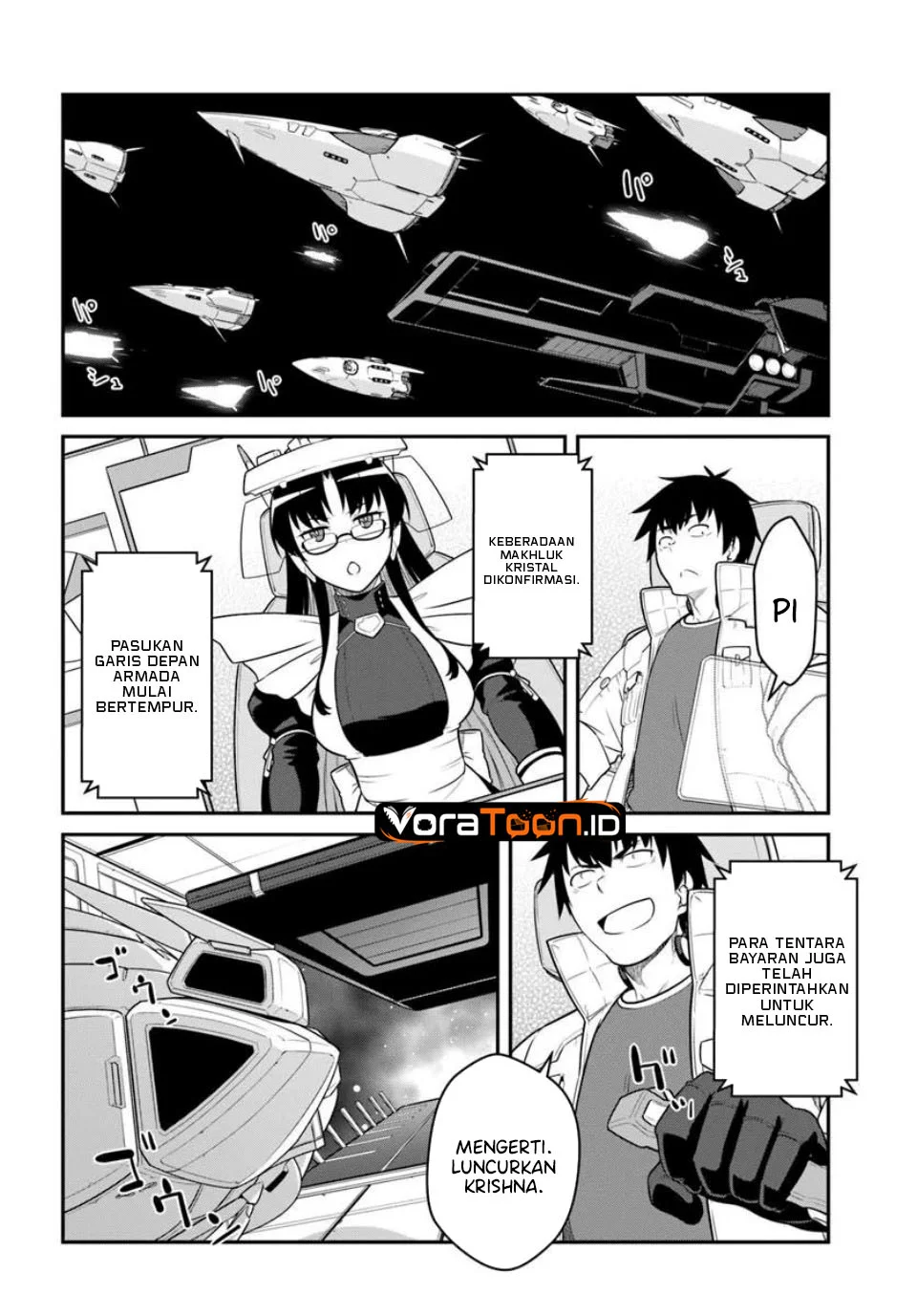 Mezametara Saikyou Soubi to Uchuusen-mochi datta no de Chapter 57 Gambar 27