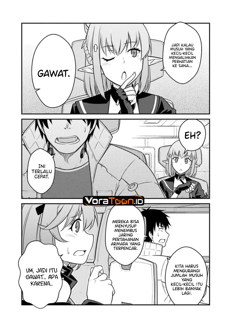 Mezametara Saikyou Soubi to Uchuusen-mochi datta no de Chapter 58 Gambar 26