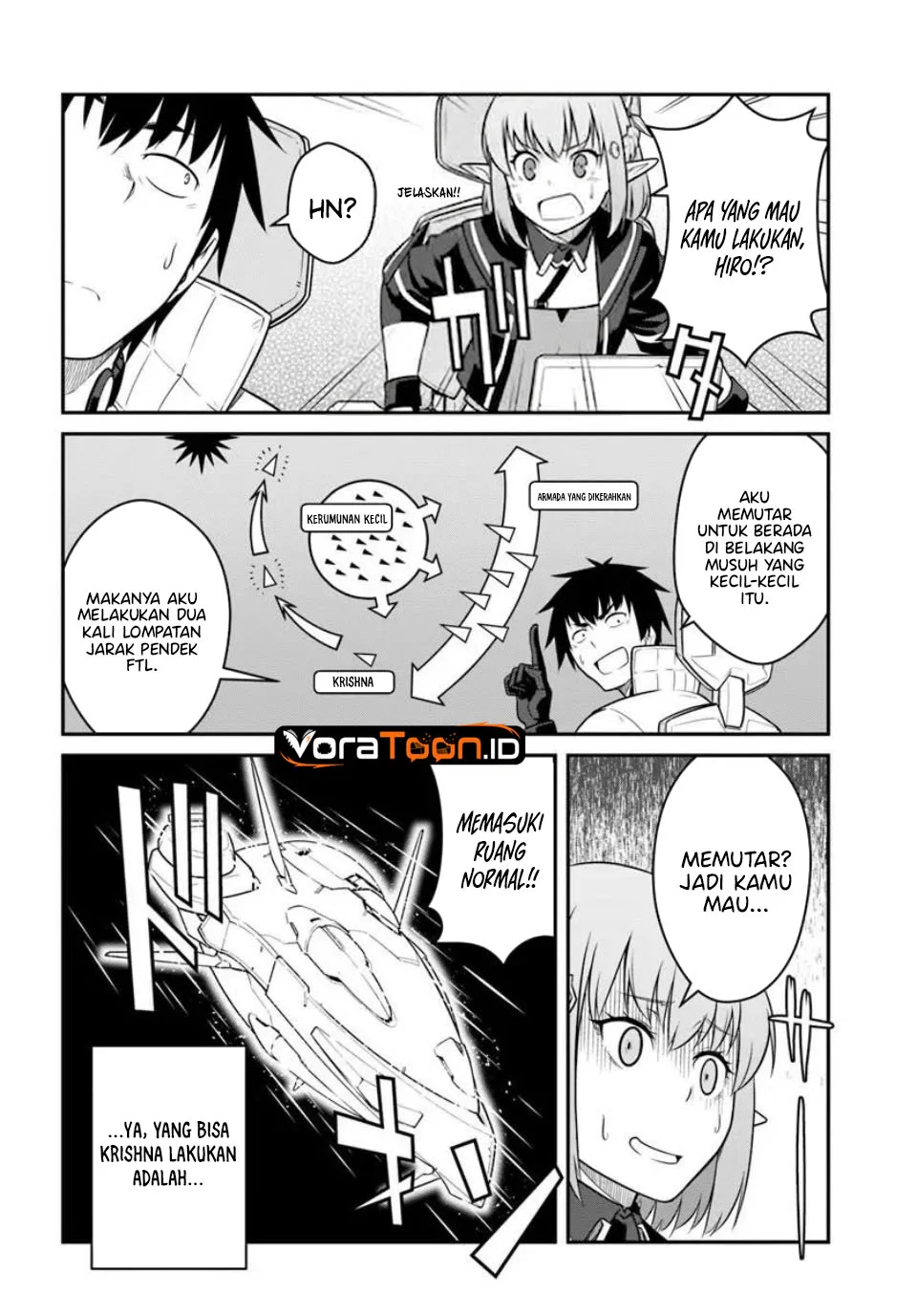 Mezametara Saikyou Soubi to Uchuusen-mochi datta no de Chapter 58 Gambar 31