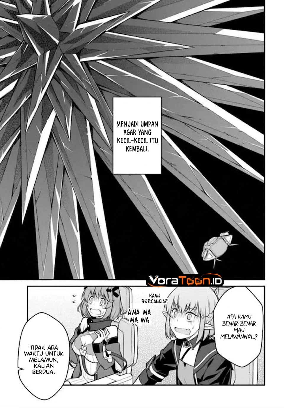 Mezametara Saikyou Soubi to Uchuusen-mochi datta no de Chapter 58 Gambar 32