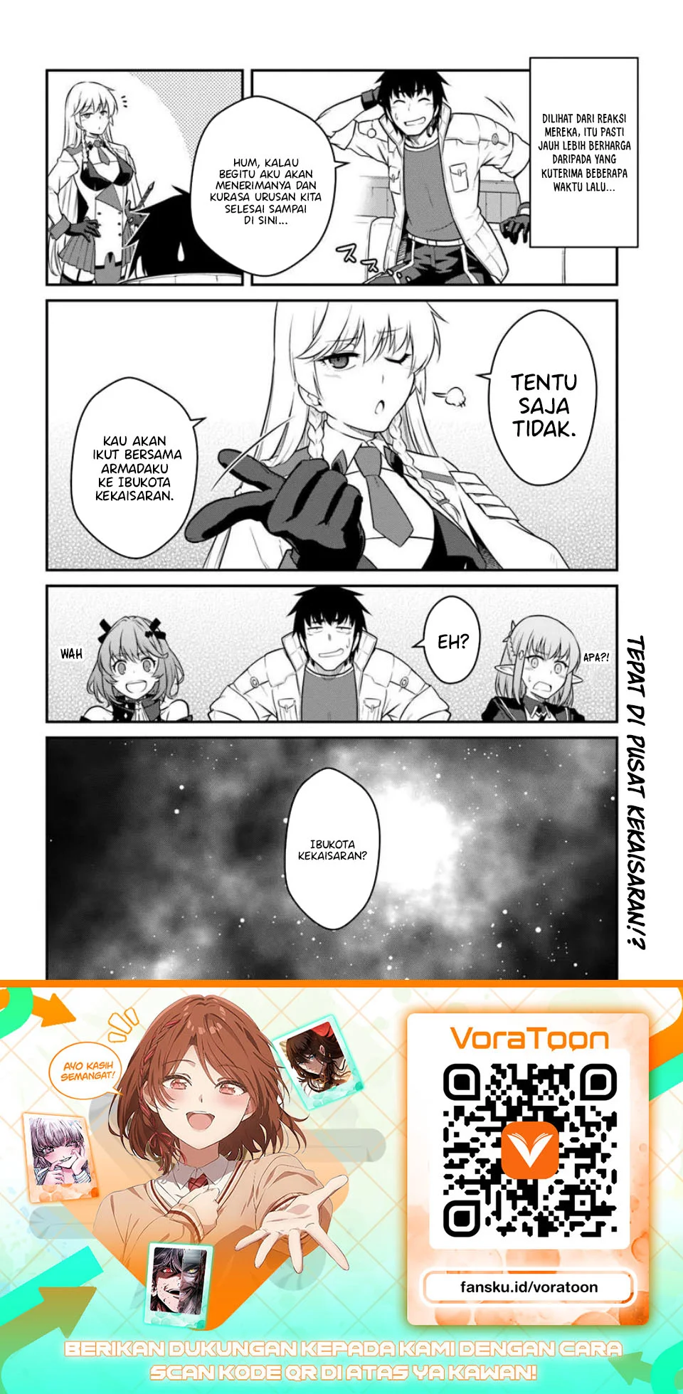 Mezametara Saikyou Soubi to Uchuusen-mochi datta no de Chapter 59 Gambar 33