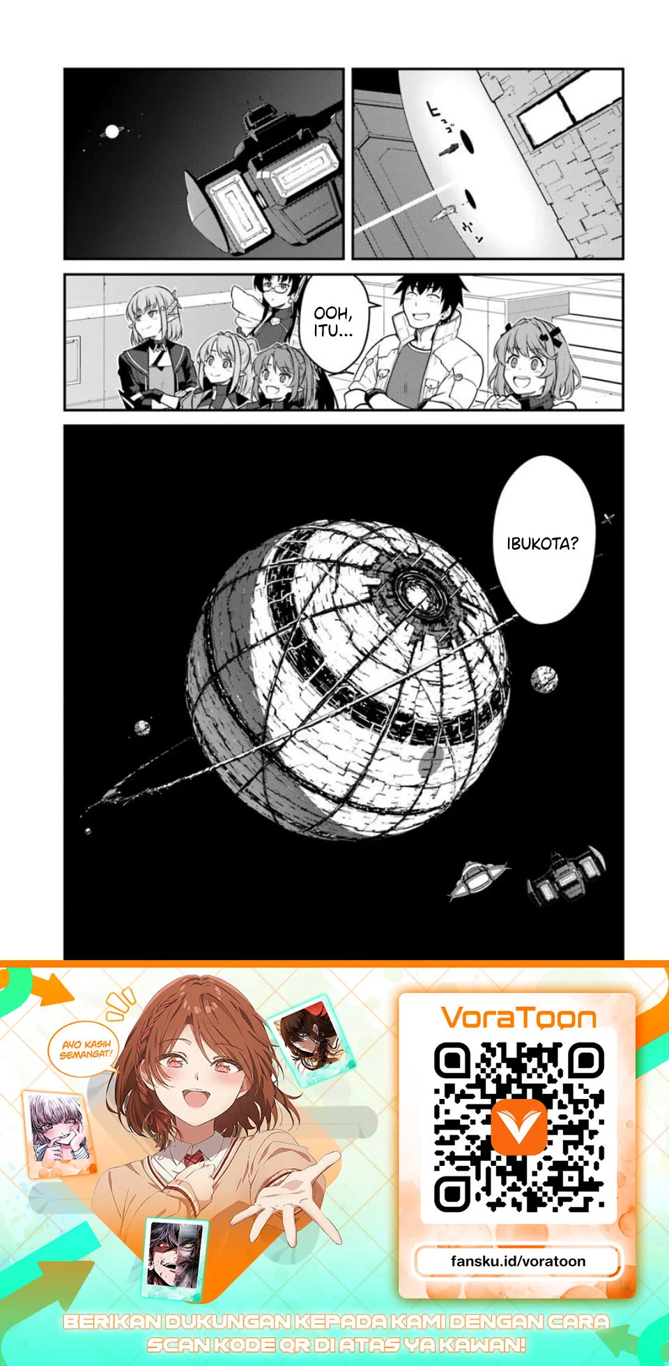 Mezametara Saikyou Soubi to Uchuusen-mochi datta no de Chapter 60 Gambar 32