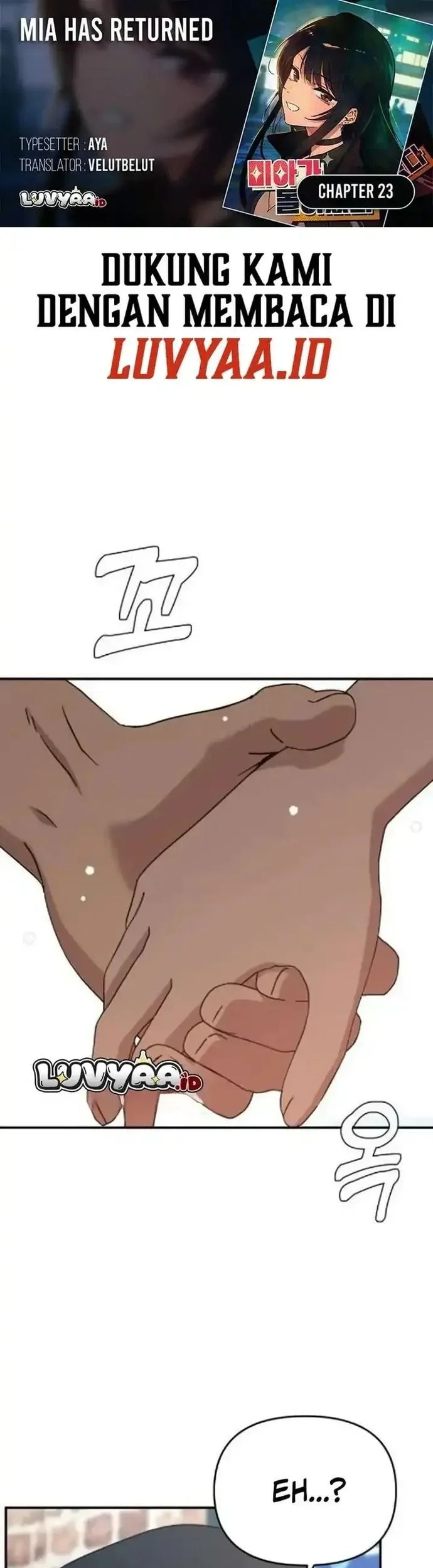 Komik Mia Has Returned Chapter 23 gambar 1