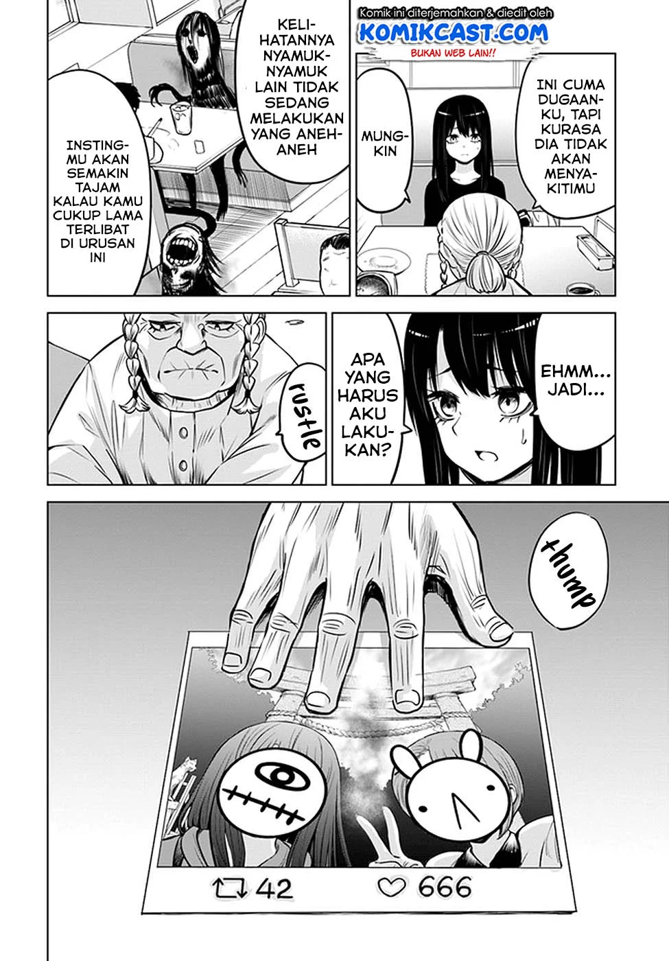 Mieruko-chan Chapter 28 Gambar 13