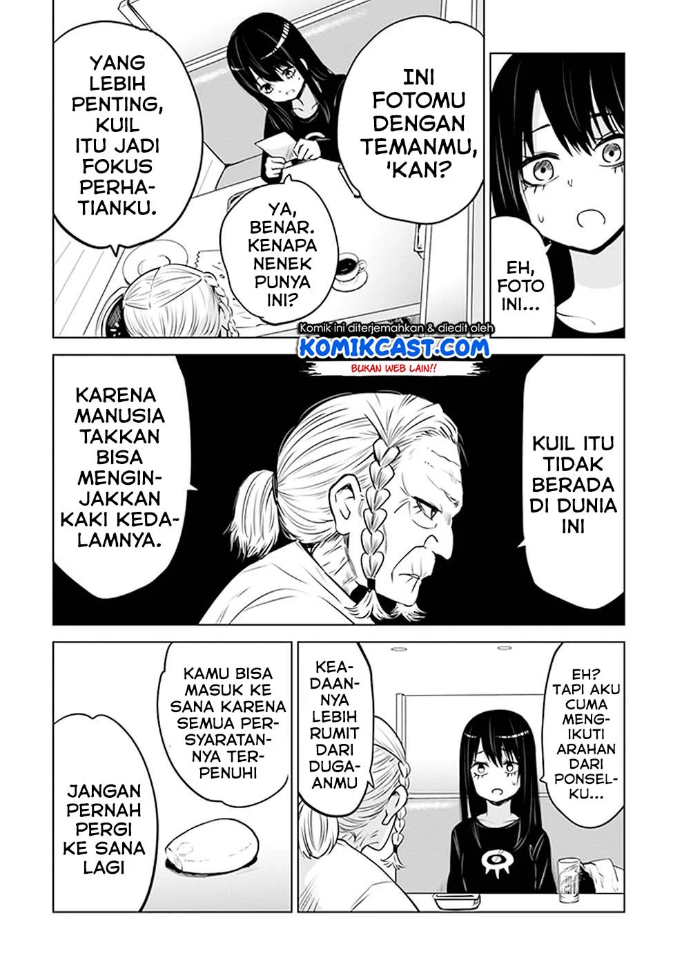Mieruko-chan Chapter 28 Gambar 14
