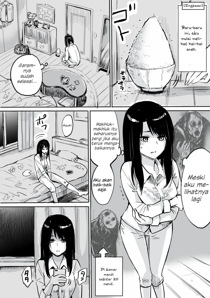 Komik Mieruko-chan Chapter 3 gambar 1