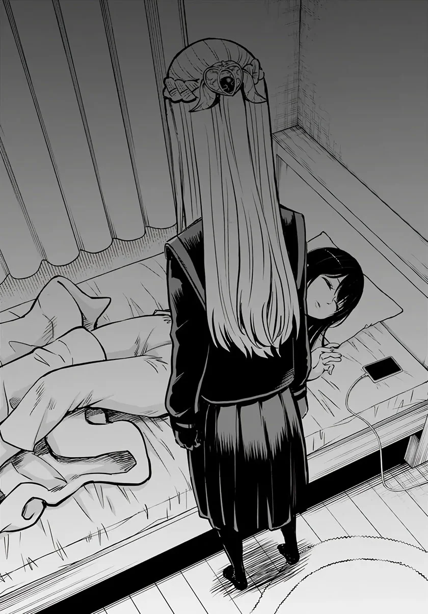 Mieruko-chan Chapter 42 Gambar 13