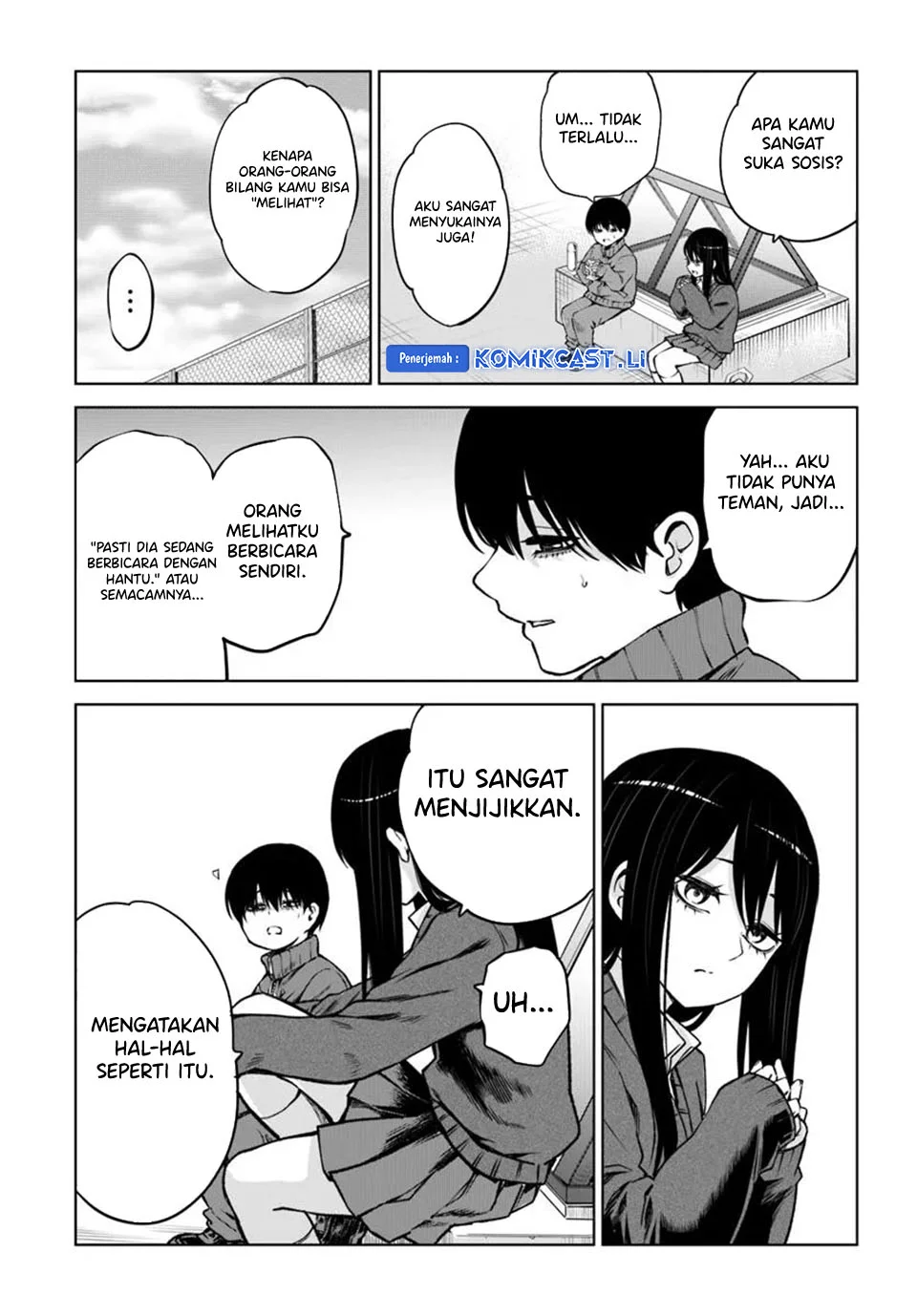 Mieruko-chan Chapter 65 Gambar 14