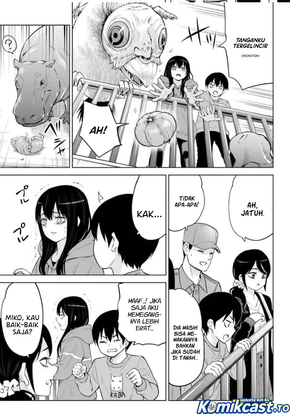 Mieruko-chan Chapter 70.1 Gambar 25